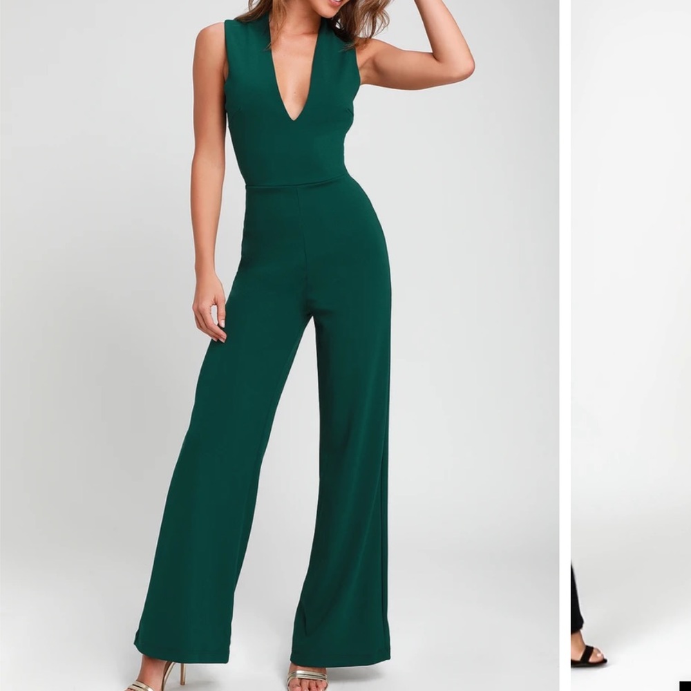 Lulu’s Green Jumpsuit